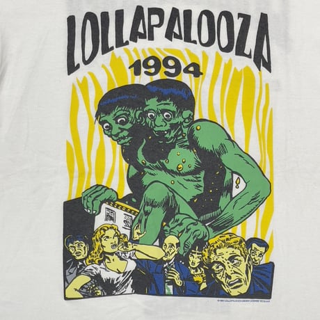 LOLLAPALOOZA 1994 WHITE ANVIL LARGE 4282
