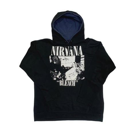 NIRVANA BLEACH HOODIE FITS XL 3656