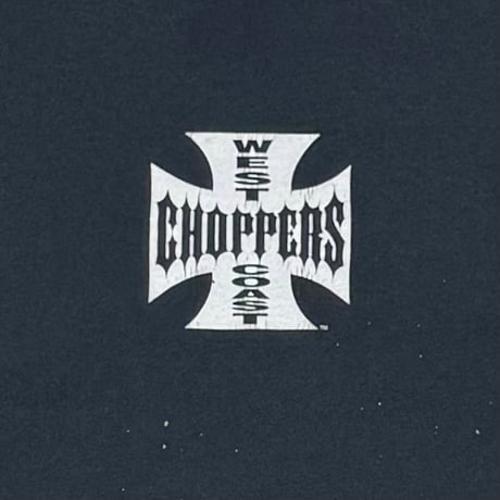 WEST COAST CHOPPERS IRON CROSS LONG BEACH CA SS BLACK XL 4857