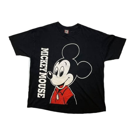 DISNEY MICKEY MOUSE DOUBLE SIDE PRINT TEE FIT LIKE XL 7486