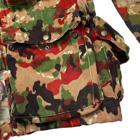 SWISS ARMY ALPEN CAMOUFLAGE MOUNTAIN PARKA 52 1756