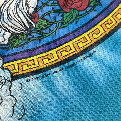 GRATEFUL DEAD 1991 LA COLISEUM TIE DYE TEE FRUIT OF THE LOOM LARGE 3084