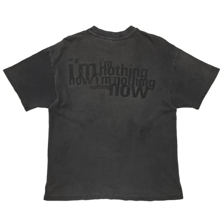 NINE INCH NAILS now i'm nothing TONAL TEXT Hanes LARGE 8531
