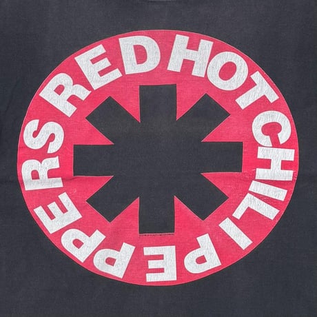 RED HOT CHILI PEPPERS 1990 CIRCLE LOGO ARM AZTEC LS TEE JAYS XL 5069