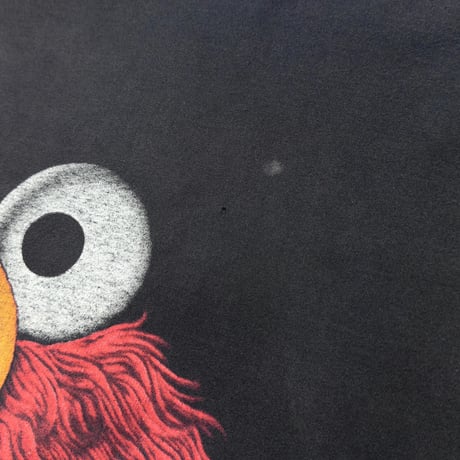 THE SESAME STREET BLACK OUT ELMO TULTEX XL 6899