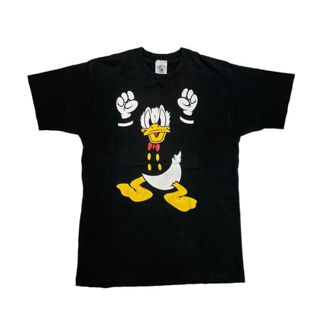 DISNEY VINTAGE DONALD DUCK SINGLE STETCH DOUBLESIDE TIE DYE FIT LIKE XL 7331