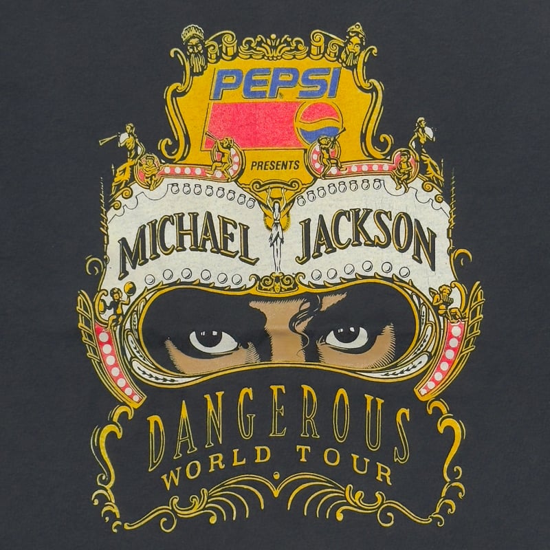 MICHAEL JACKSON DANGEROUS WORLD TOUR PRESENTED