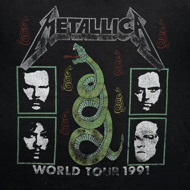 METALLICA WORLD TOUR 1991 RULES FITS XL | great