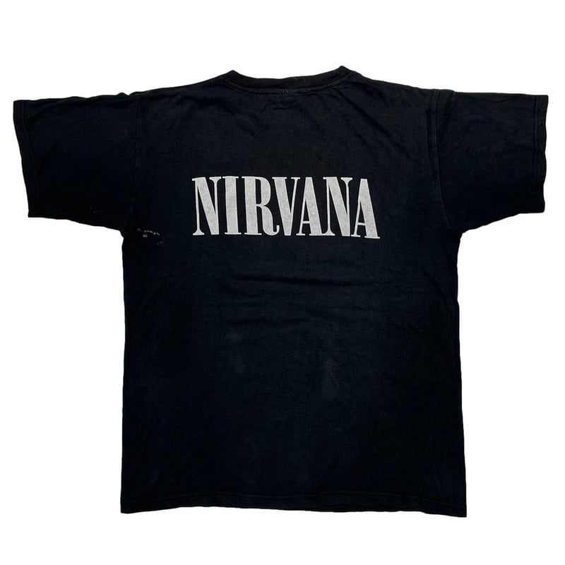 トップス NIRVANA  COBAIN NIXON GUITAR Anvil L NIRVANA KURT COBAIN NIXON GUITAR Anvil L