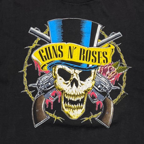 GUNS N' ROSES 1991 HAT SKULL GET IN THE RING MOTHERFUCKER BROCKUM XL 3363