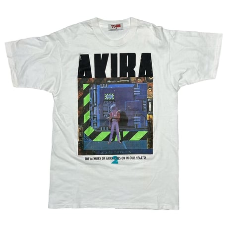 AKIRA COMIC No.2 TETSUO TEE WHITE YOUNG MAGAZINE LARGE 5446