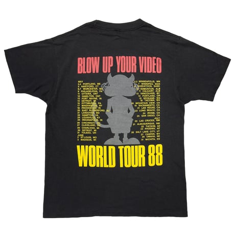 AC/DC 1988 BLOW UP YOUR VIDEO WORLD TOUR CHED BY anvil XL 3941