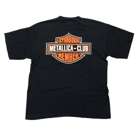 METALLICA IN CLUB HARLEY DAVIDSON LOGO TEE GIANT XL 3168