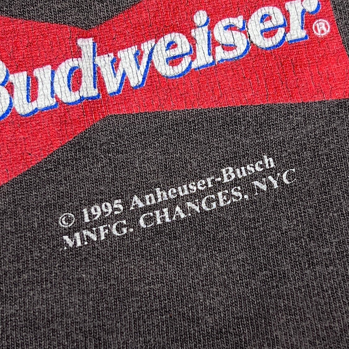Budweiser 1995 3FROGS YOUR PAD ON MINE? DELTA L