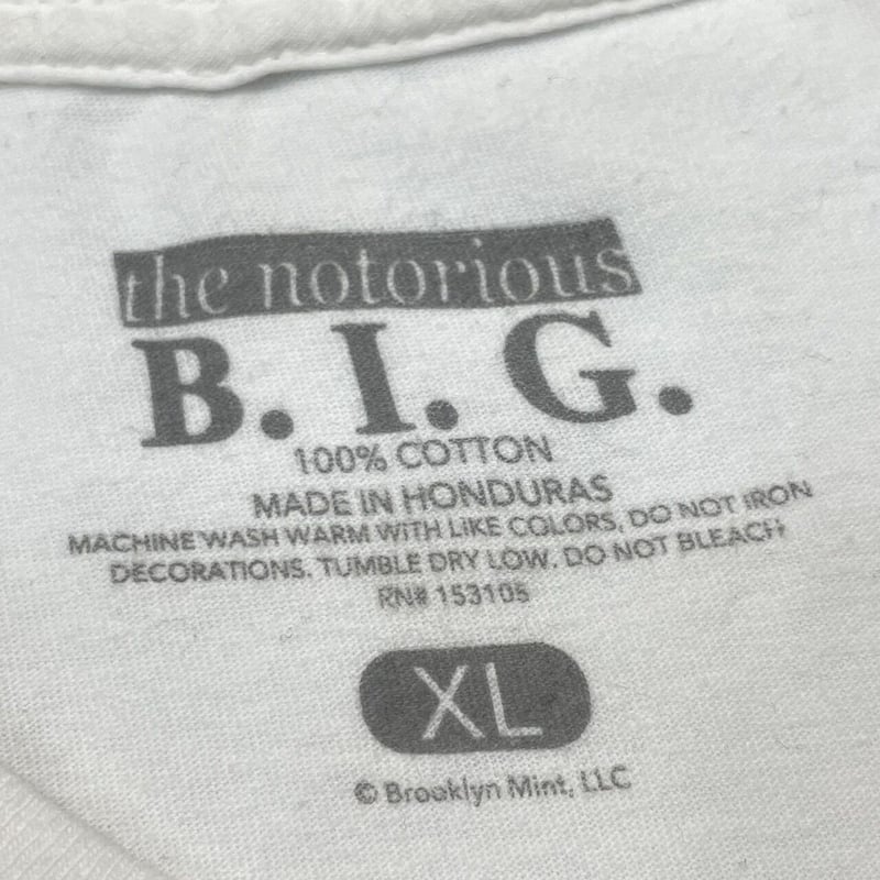 THE NOTORIOUS B.I.G. SKY'S THE LIMIT TEE WHITE