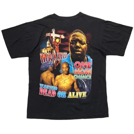 2PAC & THE NOTORIOUS B.I.G DEAD OR ALIVE RAP DESIGN FITS XL 5864