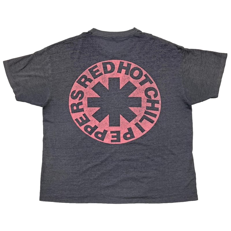 RED HOT CHILI PEPPERS 1990 CURVING LOGO MONOCHR