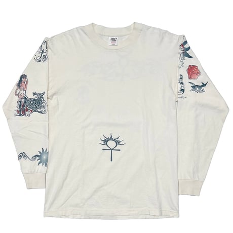 DENNIS RODMAN TATTOO LS NATURAL LARGE 7197