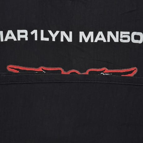 MARILYN MANSON ANGEL & ANTICHRIST LOGO SLEEVE LESS FITS LARGE 9179