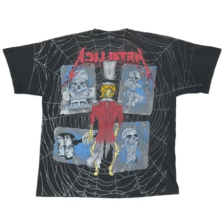 METALLICA PUSHEAD SPIDER WEB OVP SCREEN STARS XL 2488