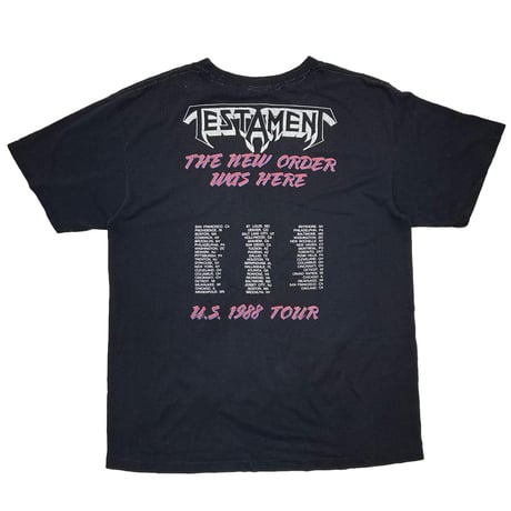 TESTAMENT DISCIPLES OF THE WATCH 1988 TOUR XL 3212