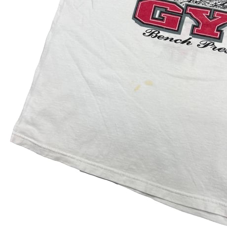 LORD'S GYM HIS PAIN YOUR GAIN WHITE RED DELTA XL 2530