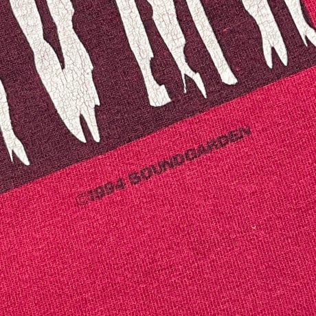 SOUNDGARDEN SUPERUNKOWN SUPERMAN PARODY BURGUNDY HANES XL