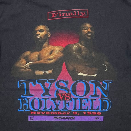 TYSON vs HOLYFIELD FINALLY 1996 FITS XL 4550