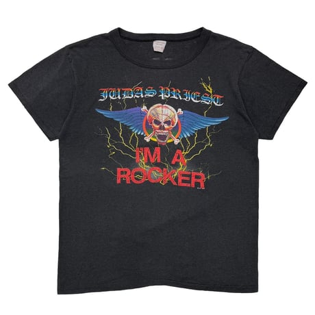 JUDAS PRIEST I'M A ROCKER SKULL WING XL 8385