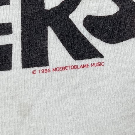 RED HOT CHILI PEPPERS ONE HOT MINUTE TORONTO WHITE GIANT by TULTEX LARGE 9307