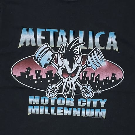 METALLICA HEAVY NEW YEAR 2000 GIANT FITS MEDIUM 3918
