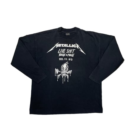 METALLICA LIVE SHIT BINGE&PURGE 22.11.93 SCREENSTARS XL 9700