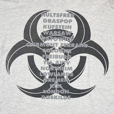 BIOHAZARD STATE OF THE WORLD ADDRESS TOUR GREY LS MODE XL 8689