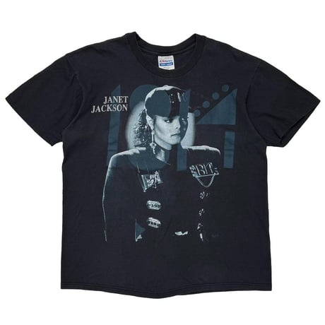 JANET JACKSON 1990 RHYTHM NATION TOUR HANES LARGE 9710