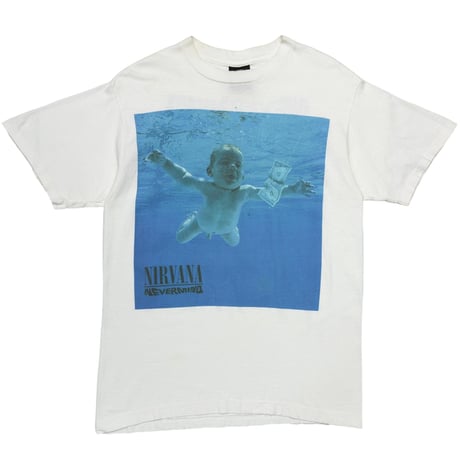 NIRVANA NEVERMIND WHITE GIANT LARGE 3011