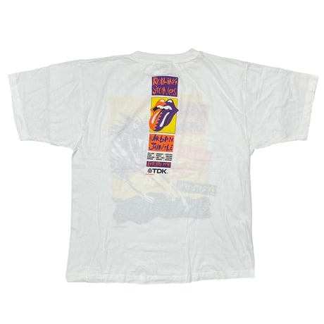 THE ROLLING STONES EUROPE 1990 URBAN JUNGLE WHITE LARGE 7800