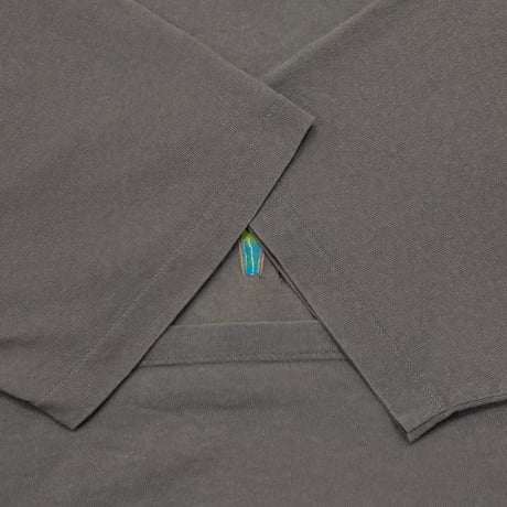 NIRVANA NEON LOGO CHARCOAL WILD OATS LARGE 8569