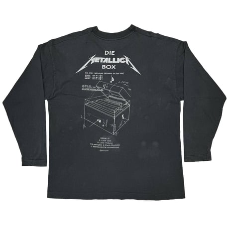 METALLICA LIVE SHIT BINGE&PURGE BLACK SCREEN STARS XL 9635