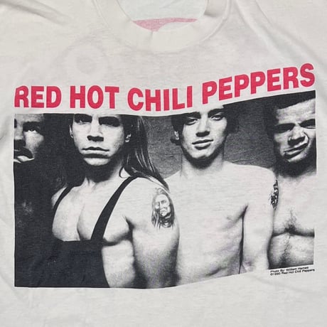 RED HOT CHILI PEPPERS PORTRAIT 1991 WHITE FITS XL 8564