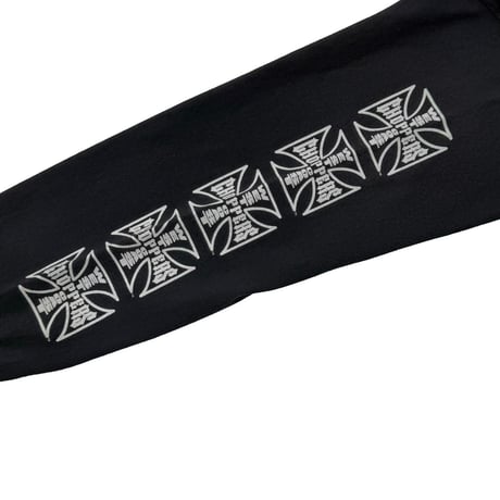 WEST COAST CHOPPERS IRON CROSS LS BLACK XL 8601