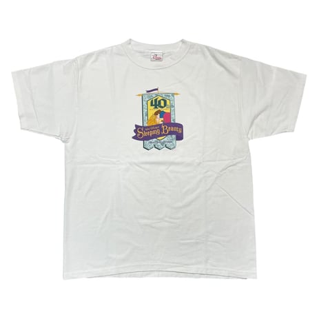 DISNEY VINTAGE 1999 40TH SLEEPING BEAUTY TEE WHITE XL 6083