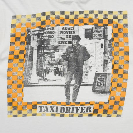 TAXI DRIVER MOVIE PROMO ON EVERY STREET THERE'S A NOBODY... WHITE ANVIL LARGE 2608 BORO