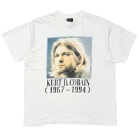 NIRVANA KURT COBAIN MEMORIAL ADULT GIANT BY TEEJAYS XL 0851