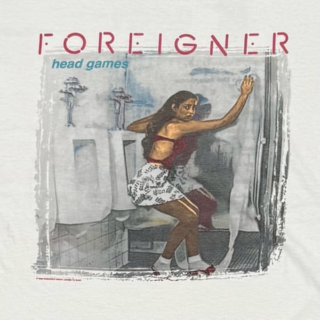 FOREIGNER HEAD GAMES TOUR 1998 WHITE FITS XL 9917