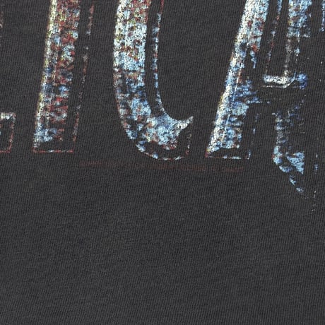 METALLICA DOUBLE SIDE LOGO FITS XL 8819