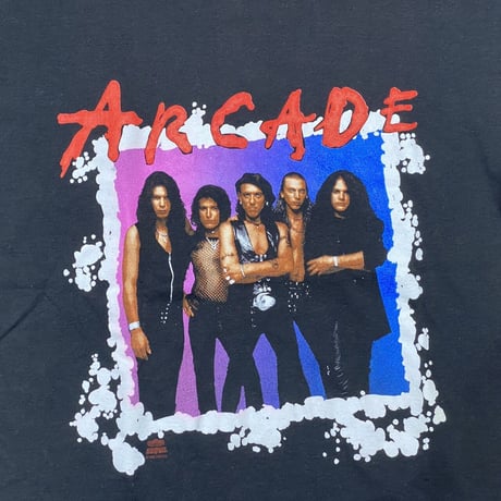 ARCADE 1993 TOUR PROMO TEE HANES LARGE 4200