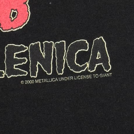 METALLICA LOYAL MEMBER 2000 ENTER THE MILLENICA METCLUB GIANT XL 1850