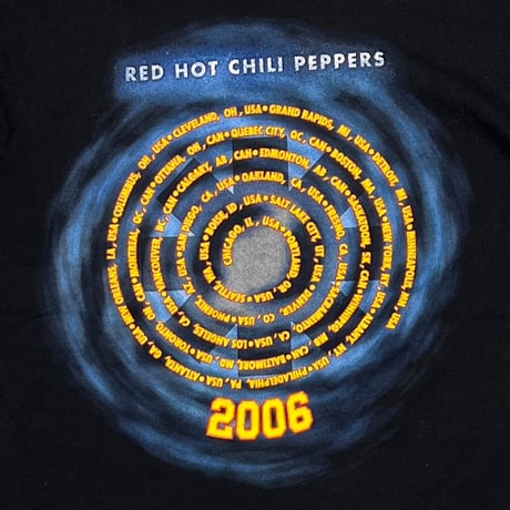 RED HOT CHILI PEPPERS 2006 STADIUM ARCADIUM ANVIL MEDIUM 9929