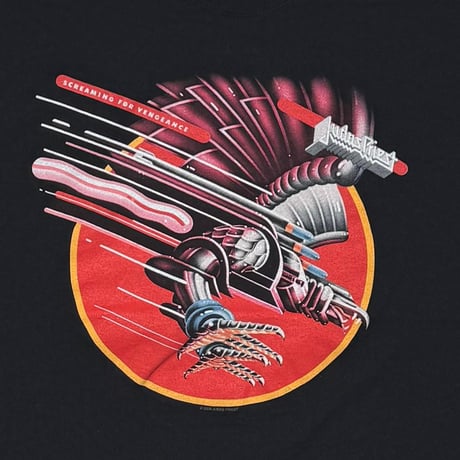 JUDAS PRIEST 2006 SCREAMING FOR VENGEANCE FRUIT OF THE LOOM LARGE 4926