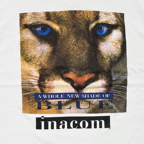 OLD&VINTAGE IBM INACOM WHITE FRUIT OF THE LOOM XL 5592
